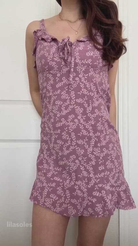 I deserve to get fucked in this dress