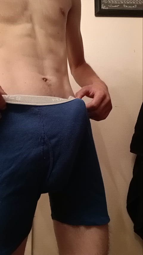 You want this fresh teen cock to smack you in the face?