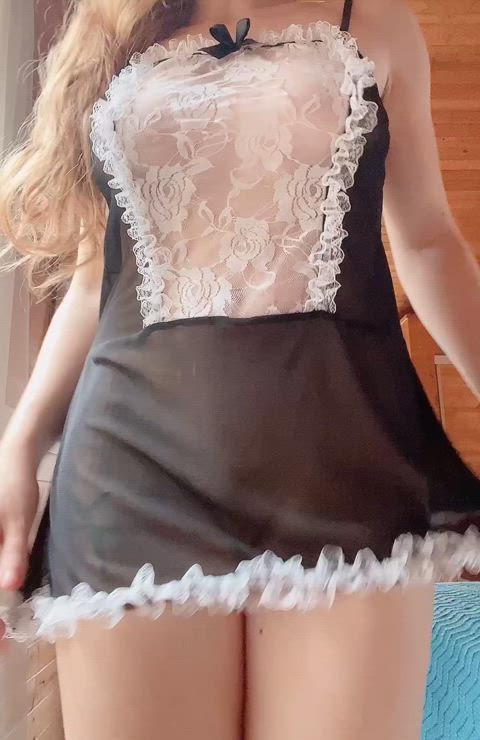 Ready to be your personal maid 🥰