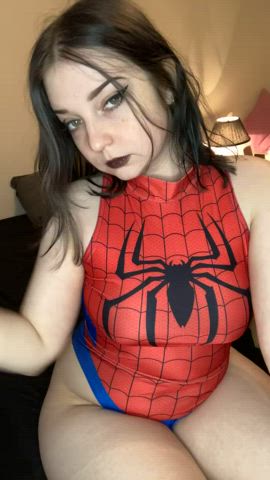 sexy emo Spidergirl by Spookybaby777 (u/lilbunnibaby)