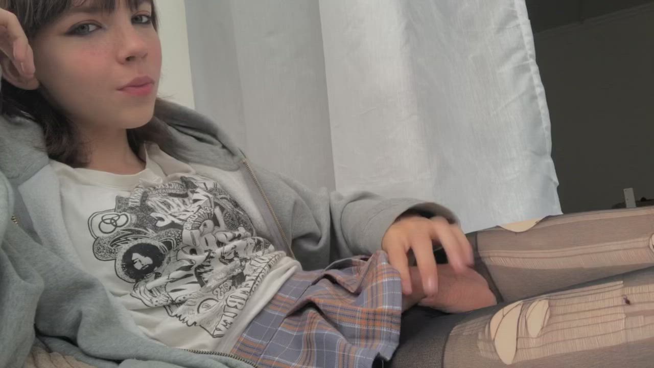 Big Dick Emo Leggings Skirt Trans Porn GIF by remigumi