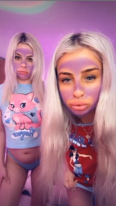 We’re Vanessa & Amelia Khamr,we wanna be like the Milton twins they are our biggest inspiration and our fav porn 🌟’s. Who’s your guys fav in general or twins