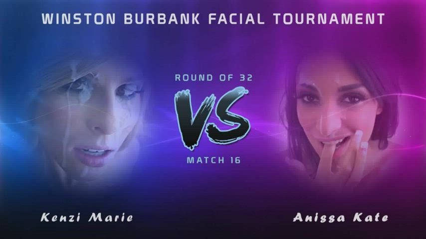 Winston Burbank Facial Tournament - Round of 32 - Match 16 - Kenzi Marie vs. Anissa Kate (Please vote! Link in comments)