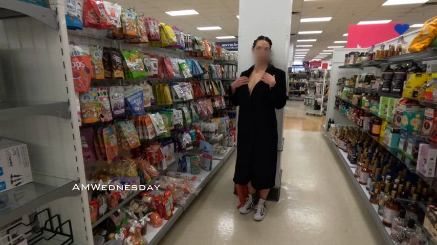 Blending in with the snack aisle