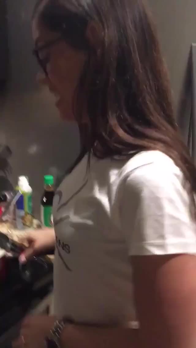 Little Caprice Gets Down in The Kitchen