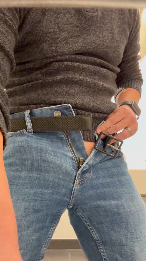 (40) Whipping it out at work…