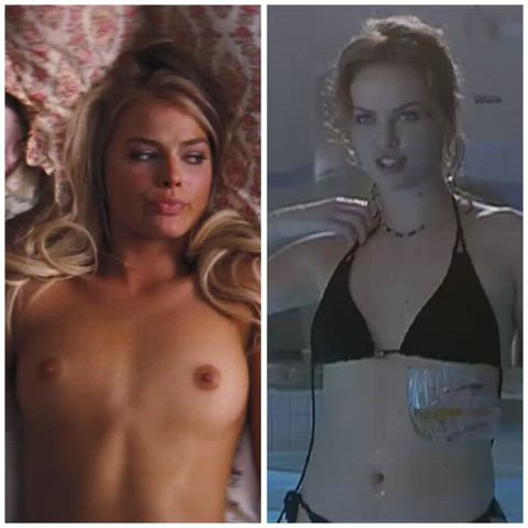 Margot Robbie vs Charlize Theron for Best Tiny Treasure Chest