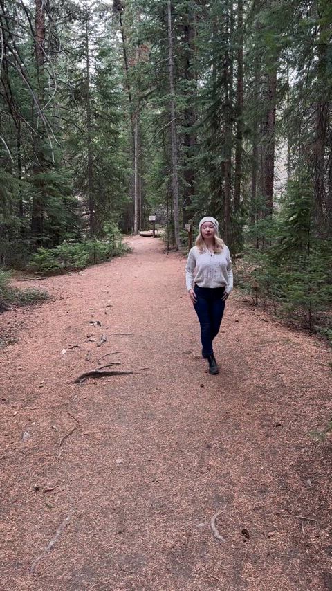trying to get your attention while i pass you on the trail