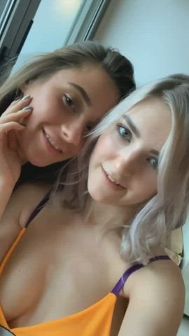 ‼️ 18 Years Old Cute Teen Lesbians Bring Each Other to Juicy Orgasm 👏