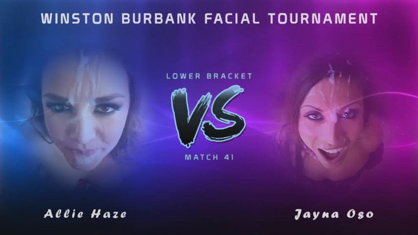 Winston Burbank Facial Tournament - Match 41 - Lower Bracket - Allie Haze vs. Jayna Oso