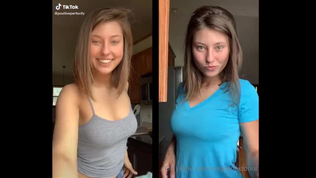 Cute Girl Revealing Her Tits