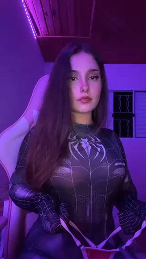 Plamea - spiderman cosplay "wait for it..."