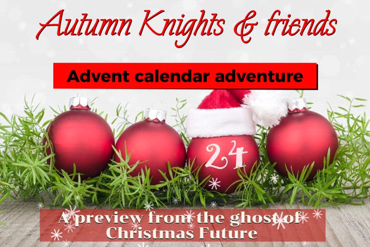 Autumn Knights Advent Calendar Wine Adventure. We film 24 nights of wine tasting in one sitting! Here's the preview!