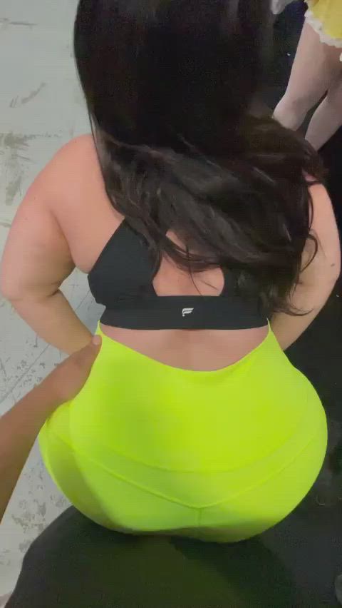 Big Booty Pawg in Leggings Grinding on Me (Check Comments for Name)