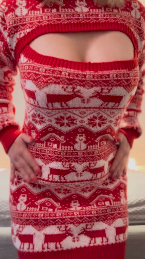 The perfect winter dress for my perfect boobs…