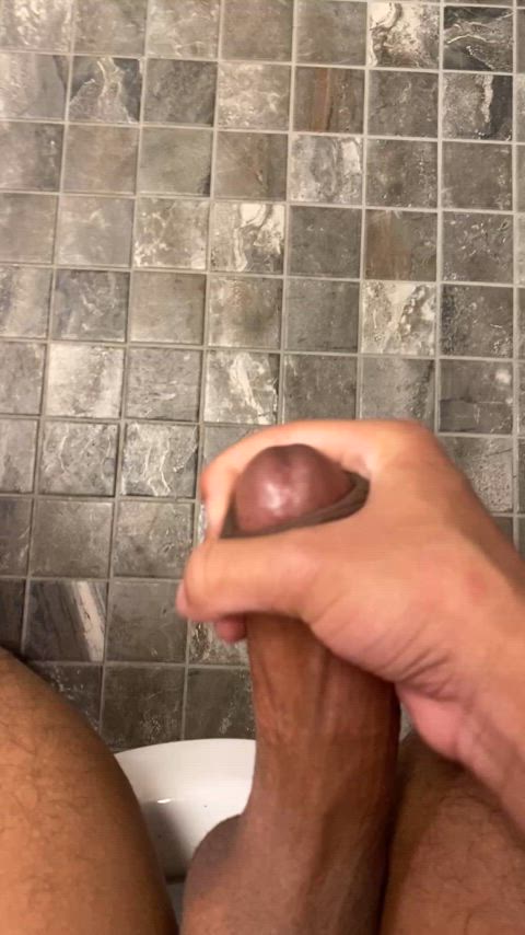 First time recording a cumshot