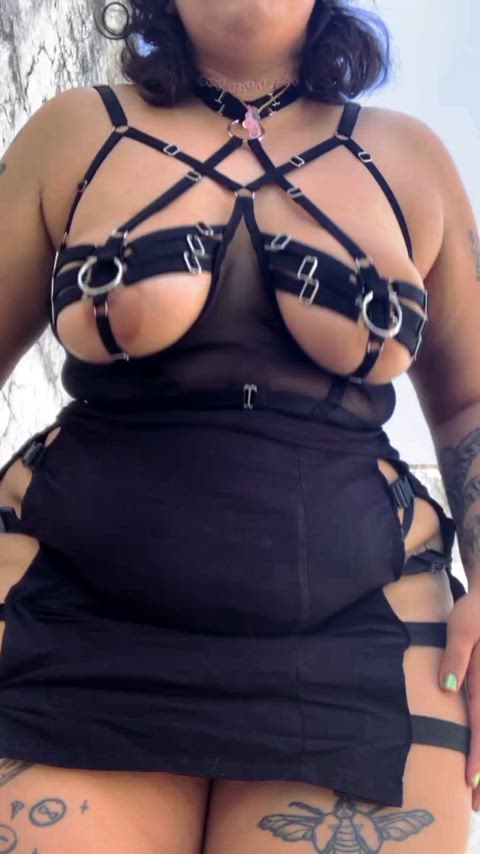 My first post here! Hope u like gothicc bbw