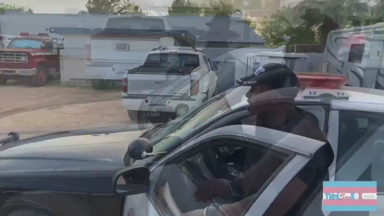 SWAT team catches Ivory Mayhem (gif)