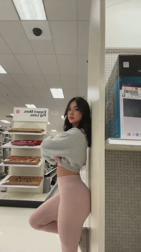 I got challenged to do this dance in Target.. haters now?