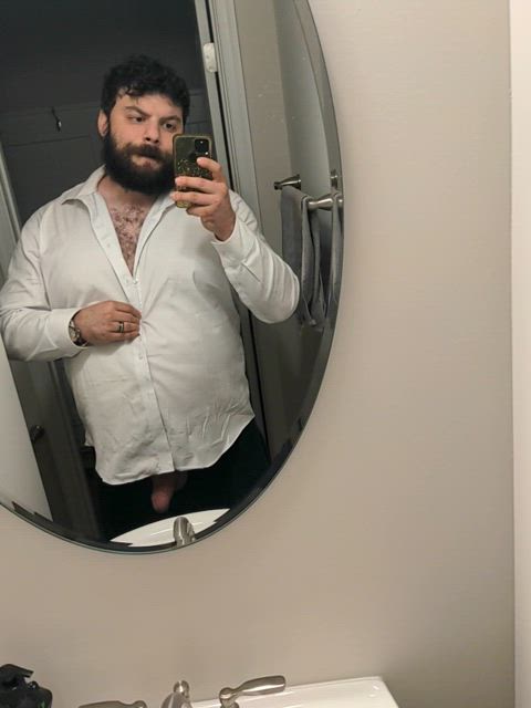 Married dad strips out of his work clothes (37)