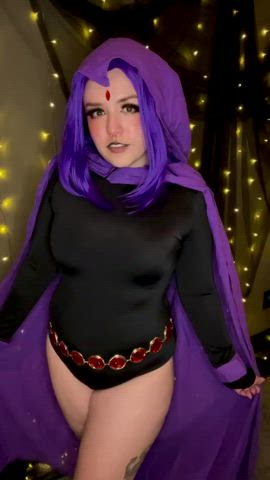 Breed me like an animal and I’ll call you beast boy, Raven by gummyghostgirl