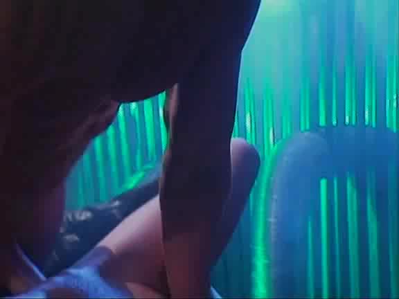 Peter North barely manages to pull out in time before dropping a load on Jenna Jameson (from "The Wicked One", 1995)