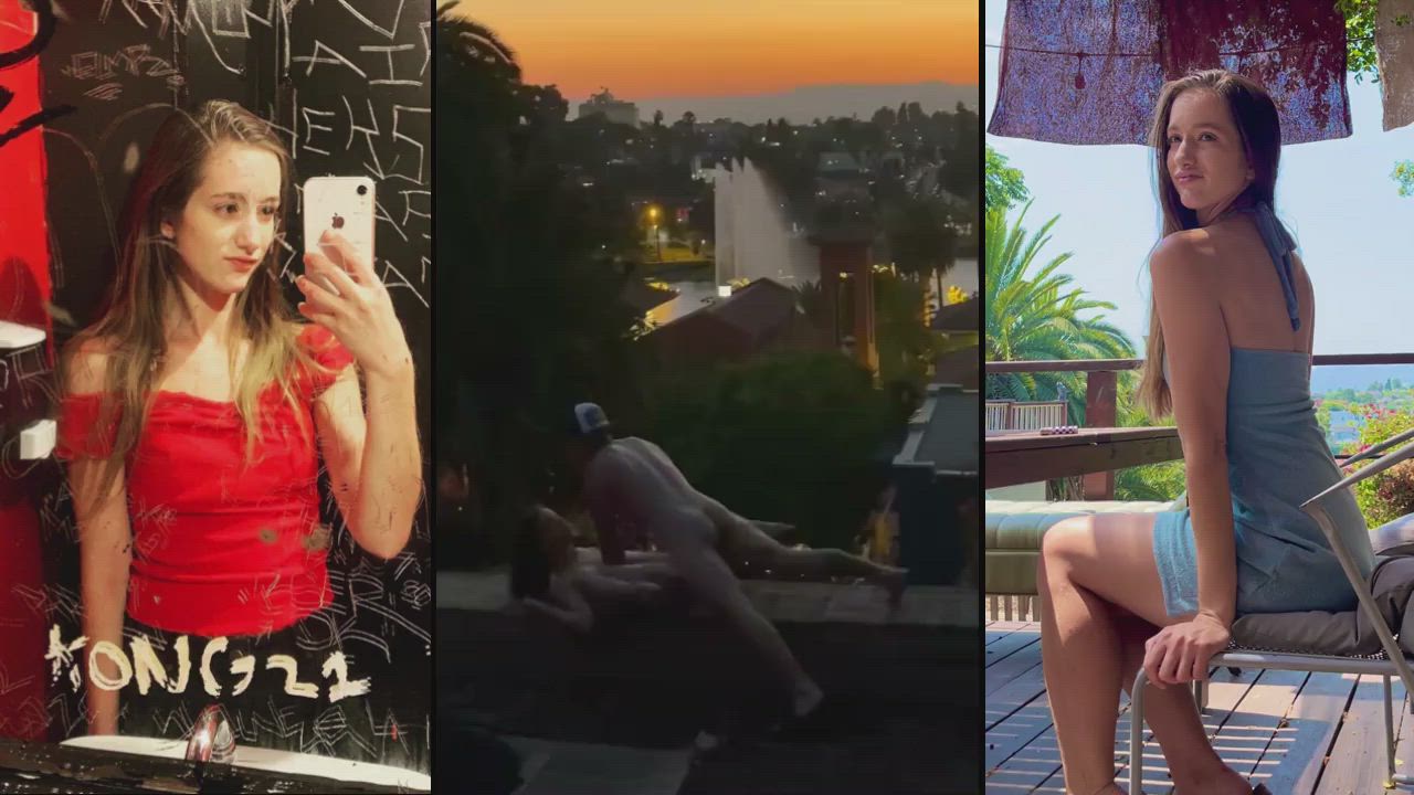 Los Angeles girl lets multiple men use her tight young body