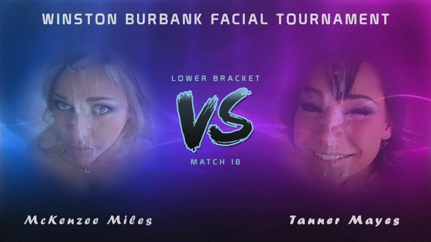 Winston Burbank Facial Tournament - Match 18 - Lower Bracket - McKenzee Miles vs. Tanner Mayes (Please vote! Link in commments)