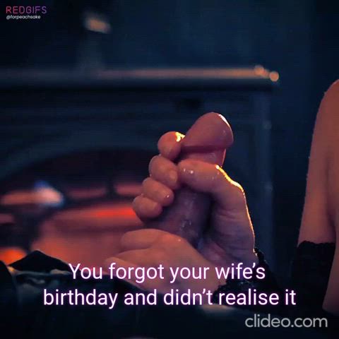 Don't forget your wife's birthday! This could be what happens to you...