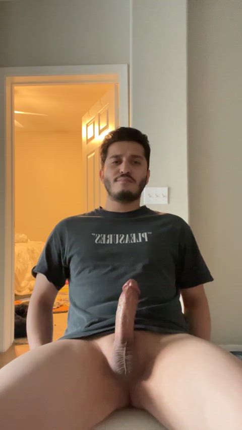 Do you enjoy watching me stroke my cut Mexican cock? 28M PHX