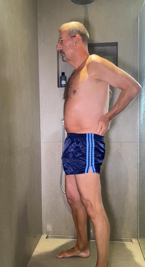 (62) just a dad pissing