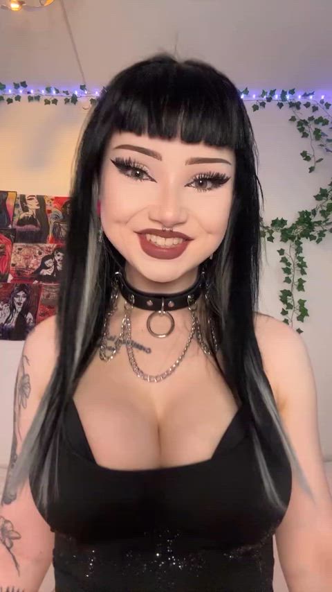 my pair of goth tits for your erection