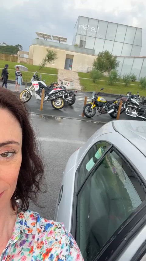 What would you do if you came home to this slutty mom?