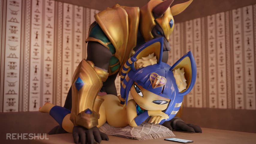 Ankha's a bit busy (Reheshul)