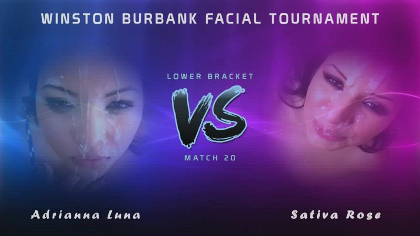 Winston Burbank Facial Tournament - Match 20 - Lower Bracket - Adrianna Luna vs. Sativa Rose (Please vote! Link in comments)