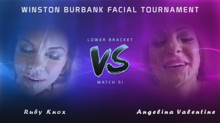 Winston Burbank Facial Tournament - Match 51 - Lower Bracket - Ruby Knox vs. Angelina Valentine (Please vote! Link in comments)