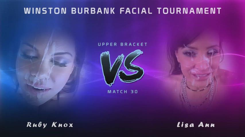 Winston Burbank Facial Tournament - Match 30 - Upper Bracket - Ruby Knox vs. Lisa Ann (Please vote! Link in comments)