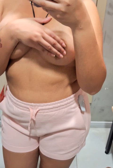 Got naughty for you in a fitting room