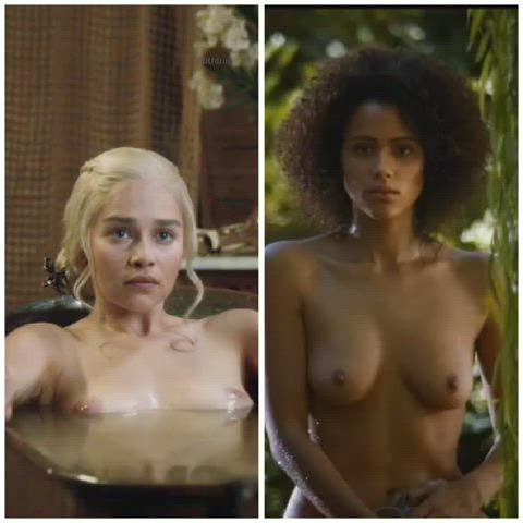 Emilia Clarke or Nathalie Emmanuel