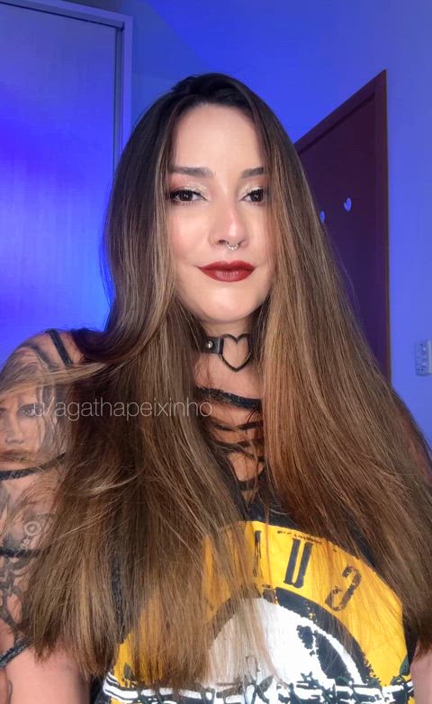 juicy goth boobs. Do you like what you see?