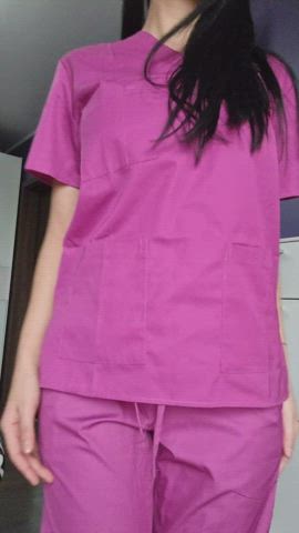 Determined to post with the same scrubs I wear to class until I get my favourite teacher to recognise me