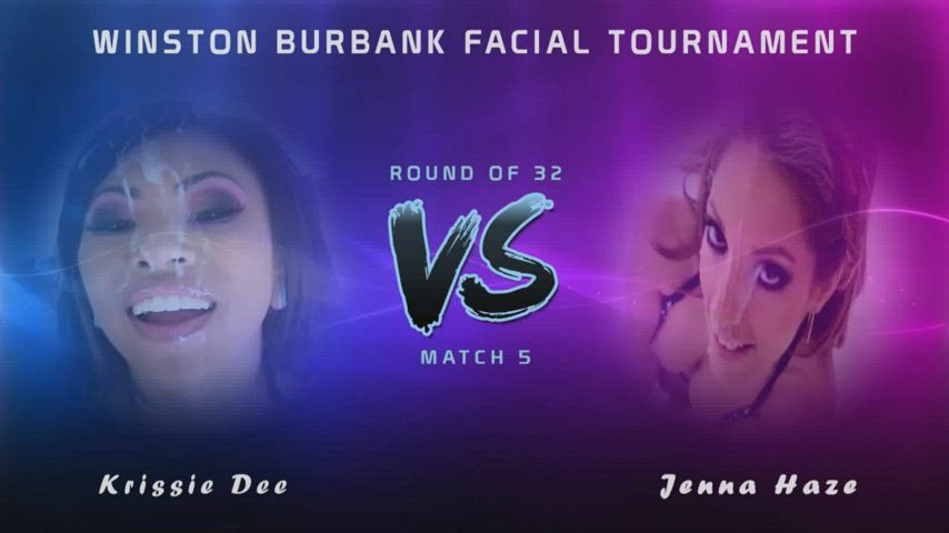 Winston Burbank Facial Tournament - Round of 32 - Match 5 - Krissie Dee vs. Jenna Haze (Link to poll in comments)