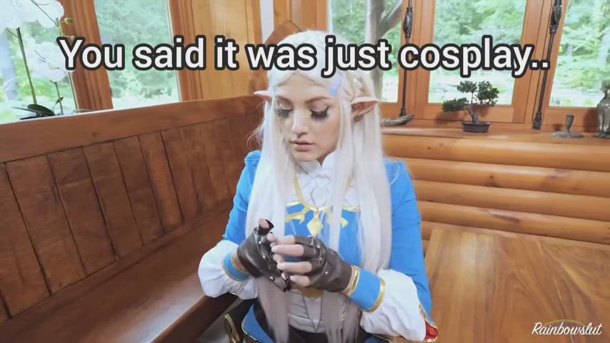 Cosplay slut..