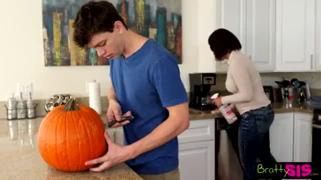 Brattysis - Aubrey Sinclair Pumpkin Fuck