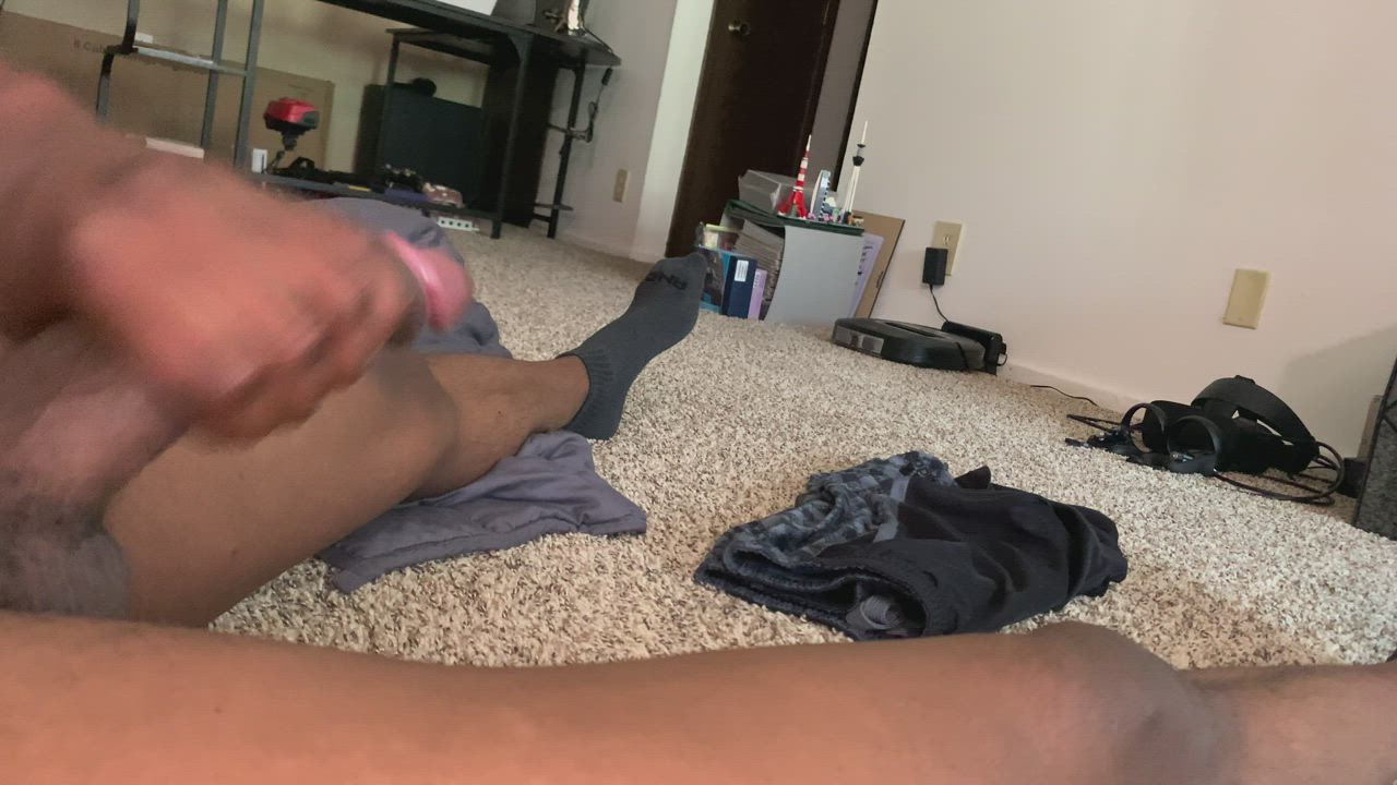 [OC] Huge dick with a huge cumshot