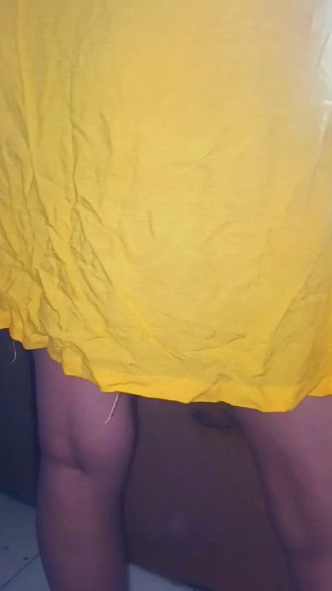 Under that yellow top 