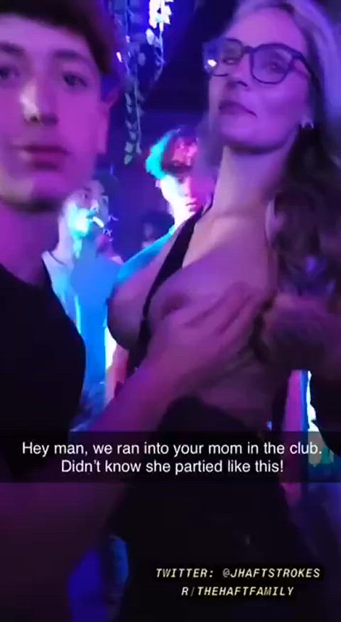 Bully bumped into my mom at the club